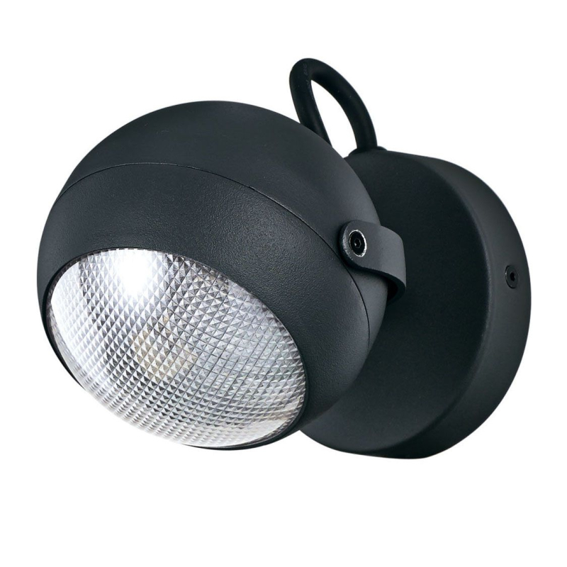 Уличный настенный светильник Ideal Lux Zenith AP1 Nero 108360