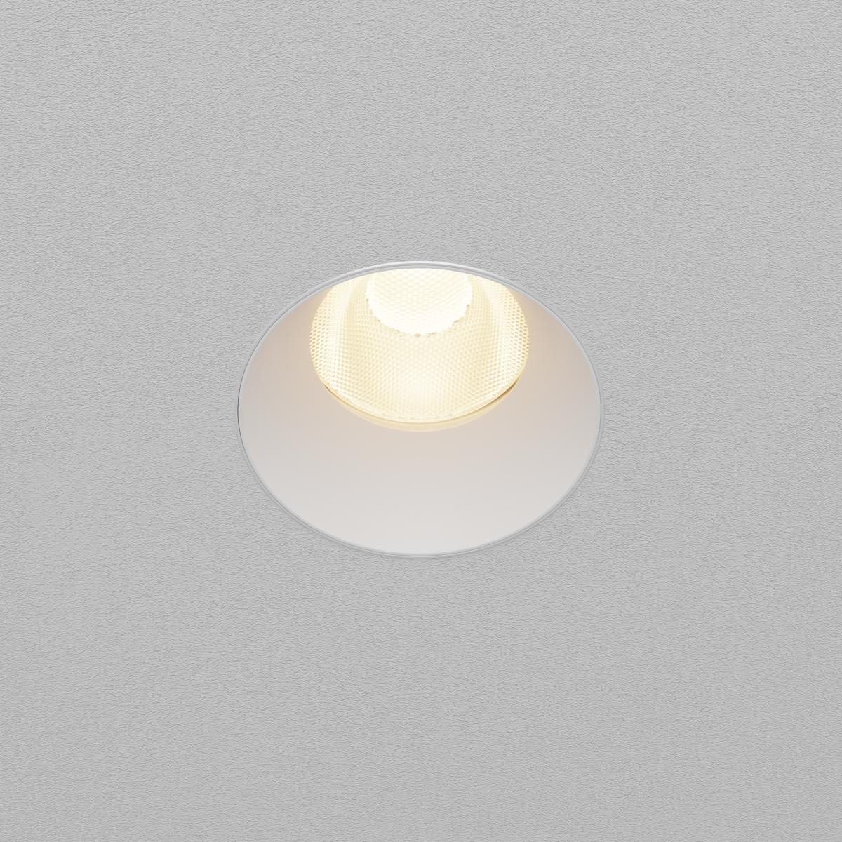 Встраиваемый светильник Maytoni Technical Dip DL121-15W-3K-TRS-W