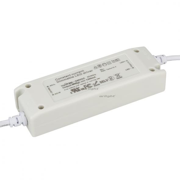 Блок питания Arlight ARJ-LK401200-DIM (48W, 1200mA, PFC, Triac) 019778