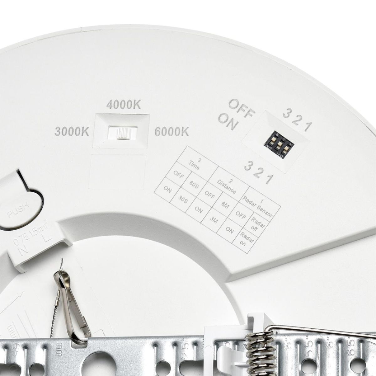 Накладной/встраиваемый светильник Sonex Mitra LED Nebula White 7790/18L