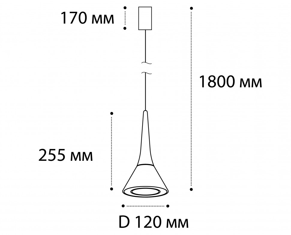 Подвесной светильник Italline IT03-1427 coffee