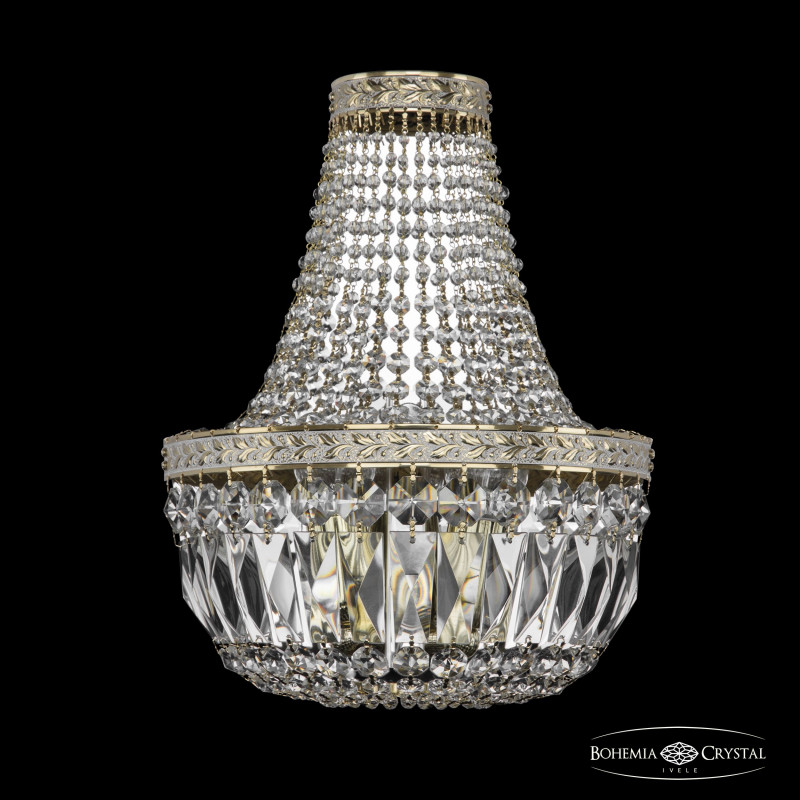 Хрустальное бра Bohemia Ivele Crystal 19041B/H1/25IV GW
