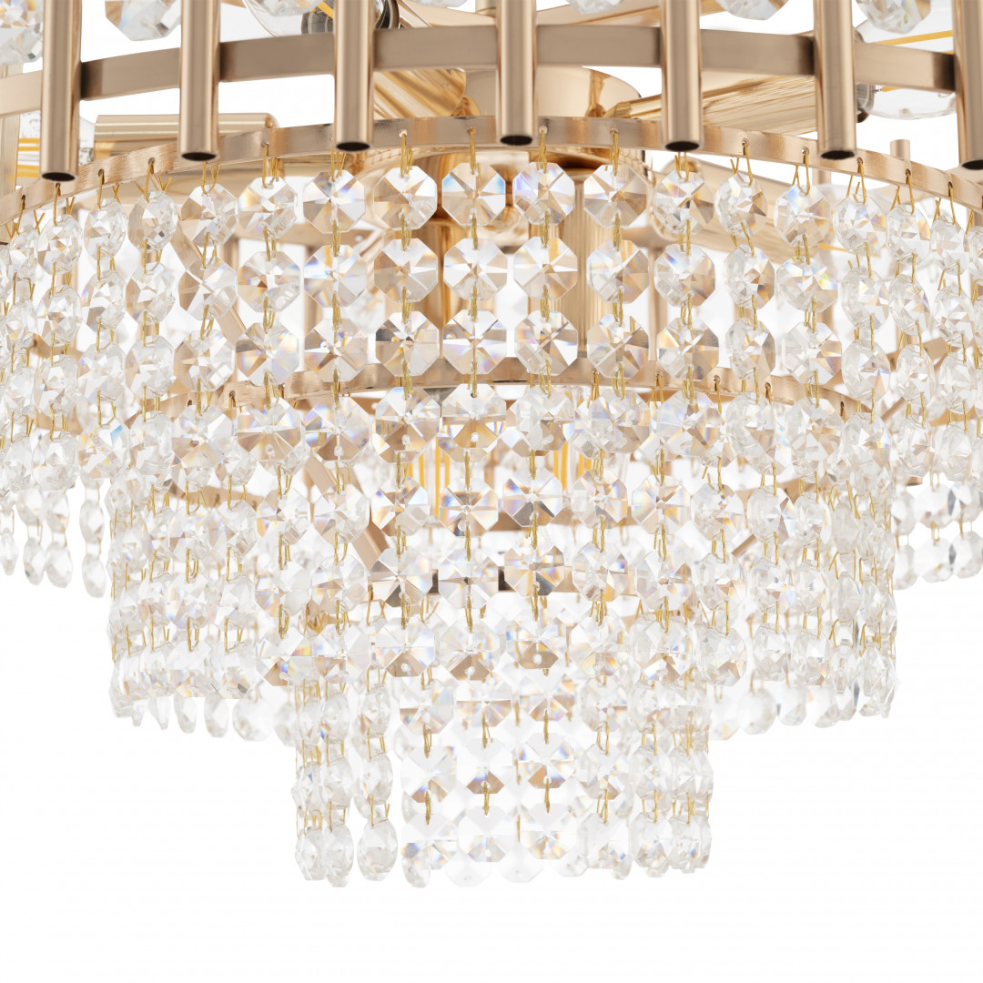 Потолочная люстра Arte Milano Sorrento 376109/7/30/490 GD