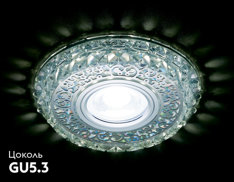 Встраиваемый светильник Ambrella Light S393 CH