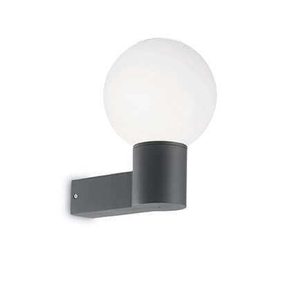 Уличный настенный светильник Ideal Lux Clio-3 AP1 Antracite 135946