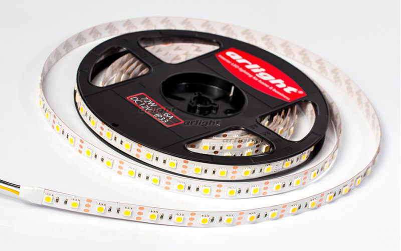 Светодиодная лента Arlight RT 2-5000 12V White-MIX 2x(5060,300 LED,LUX) 011093