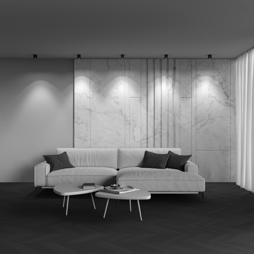 Потолочный светильник Maytoni Technical Alfa LED C065CL-8W4K-SQ-B