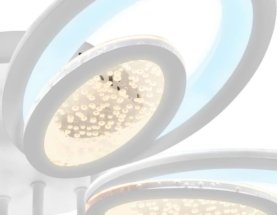Потолочная светодиодная люстра Ambrella Light Acrylica Original FA423