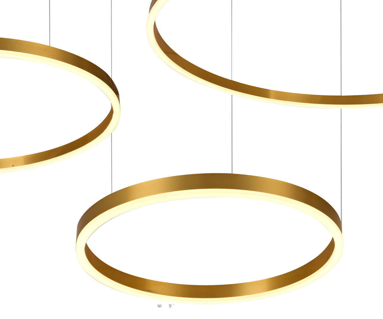 Подвесная люстра кольцами Kink Light Тор 08223,36PA(3000K)