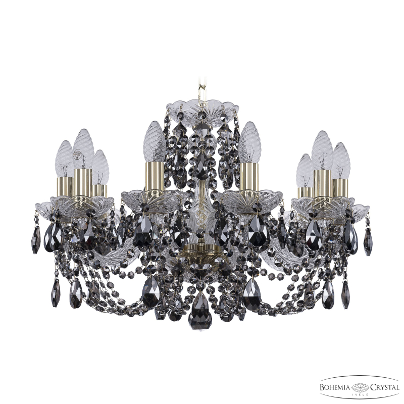 Подвесная люстра Bohemia Ivele Crystal 1406/10/195 G R781