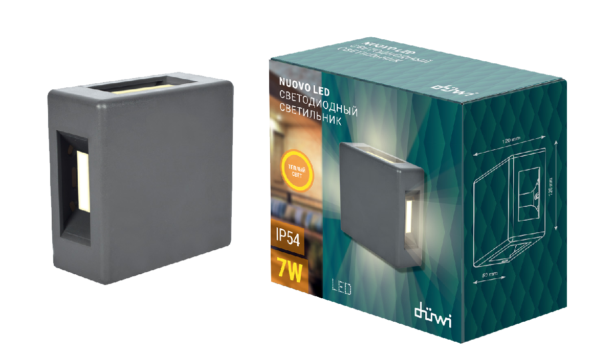 Настенный уличный светильник Duwi Nuovo led 24267 3