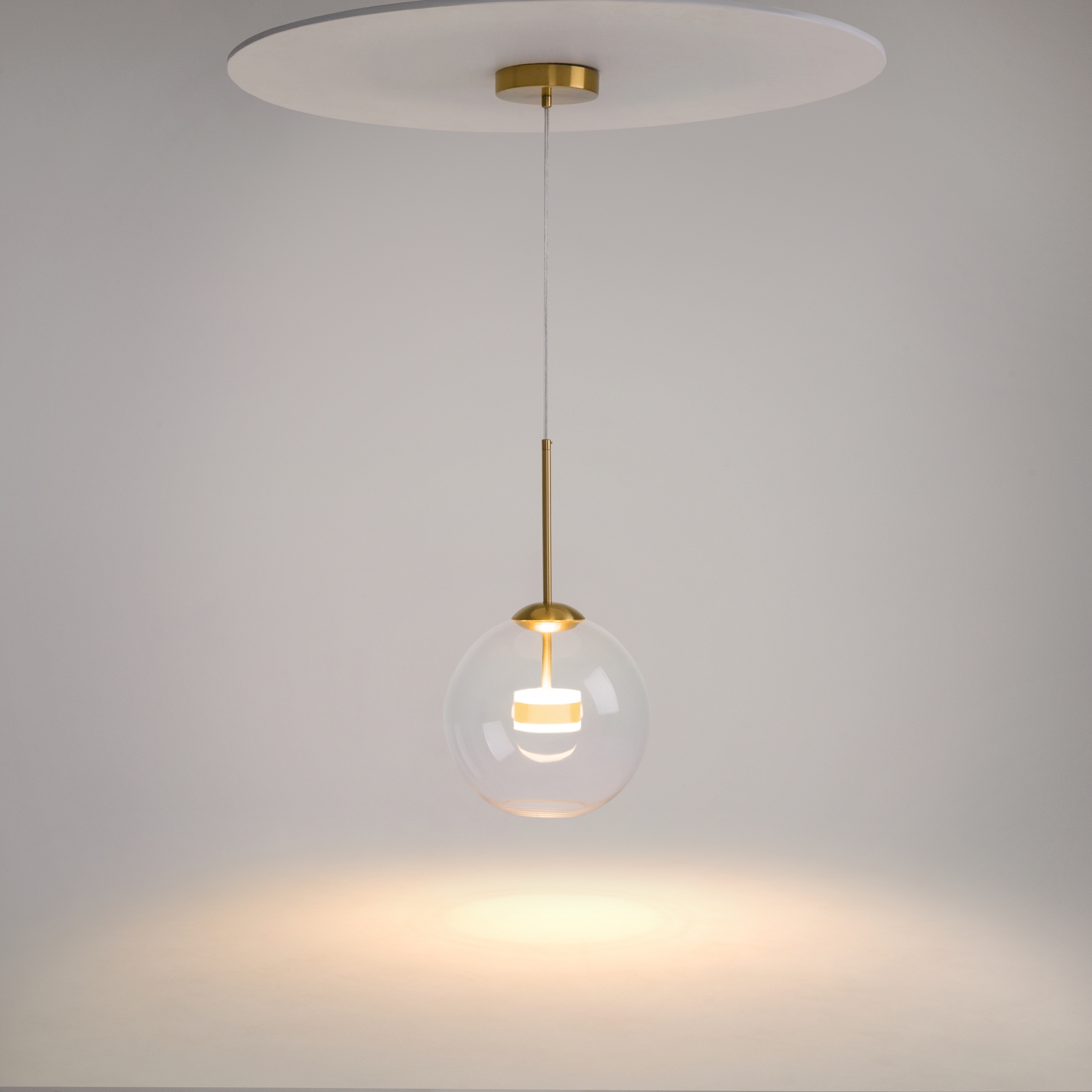 Подвесной светодиодный светильник Maytoni Cometa MOD055PL-L12G3K в Москве