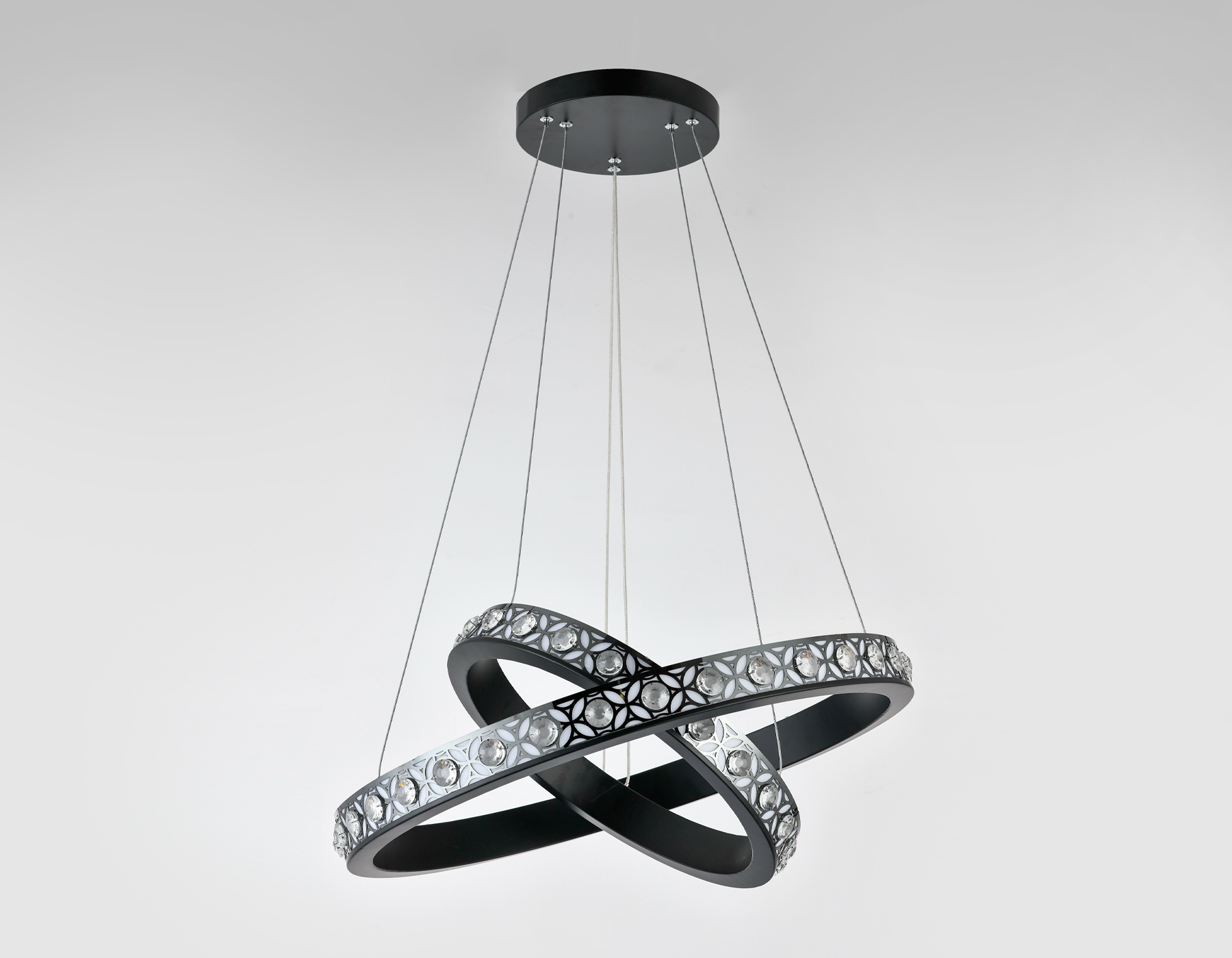 Подвесная люстра с пультом Ambrella Light Ice FA171