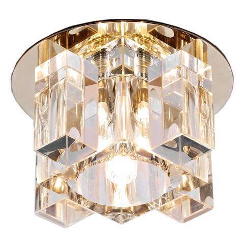 Встраиваемый светильник Ambrella Light Desing D1037 CL/CL/G