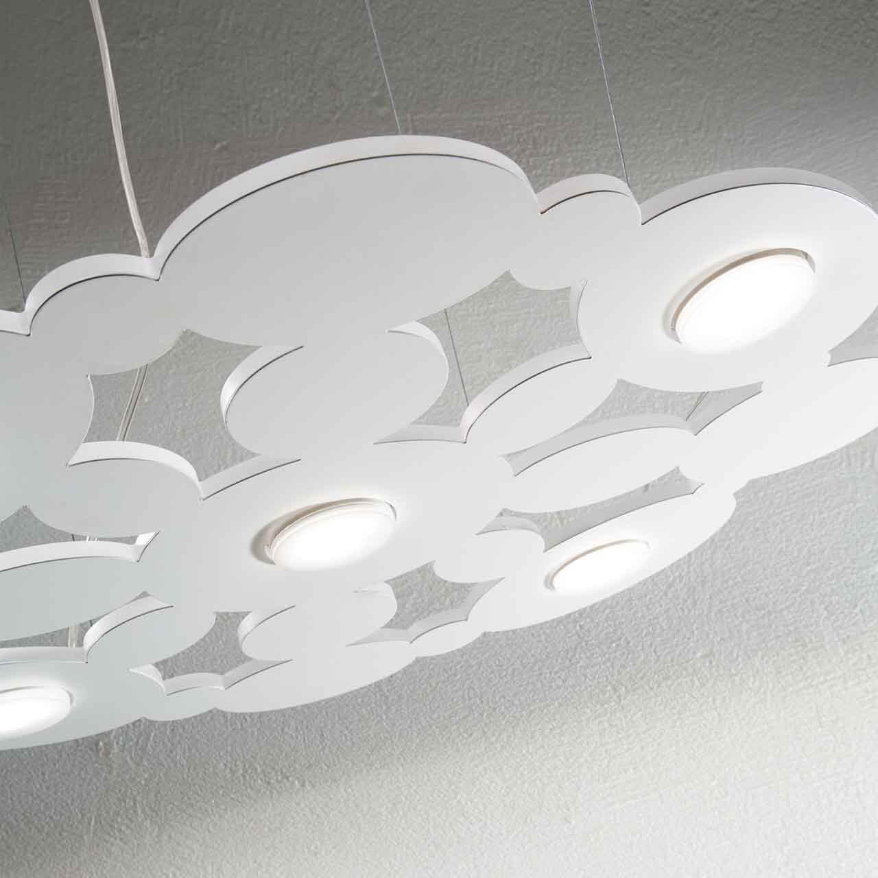 Подвесной светильник Ideal Lux Toronto SP5 Bianco 195285