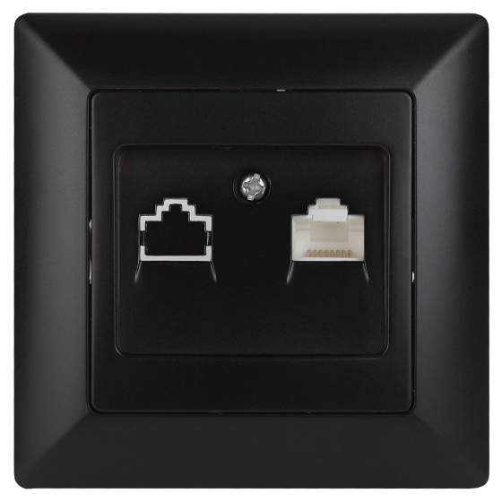 Розетка информационная RJ45 Эра Intro Solo 4-303-05 Б0043386