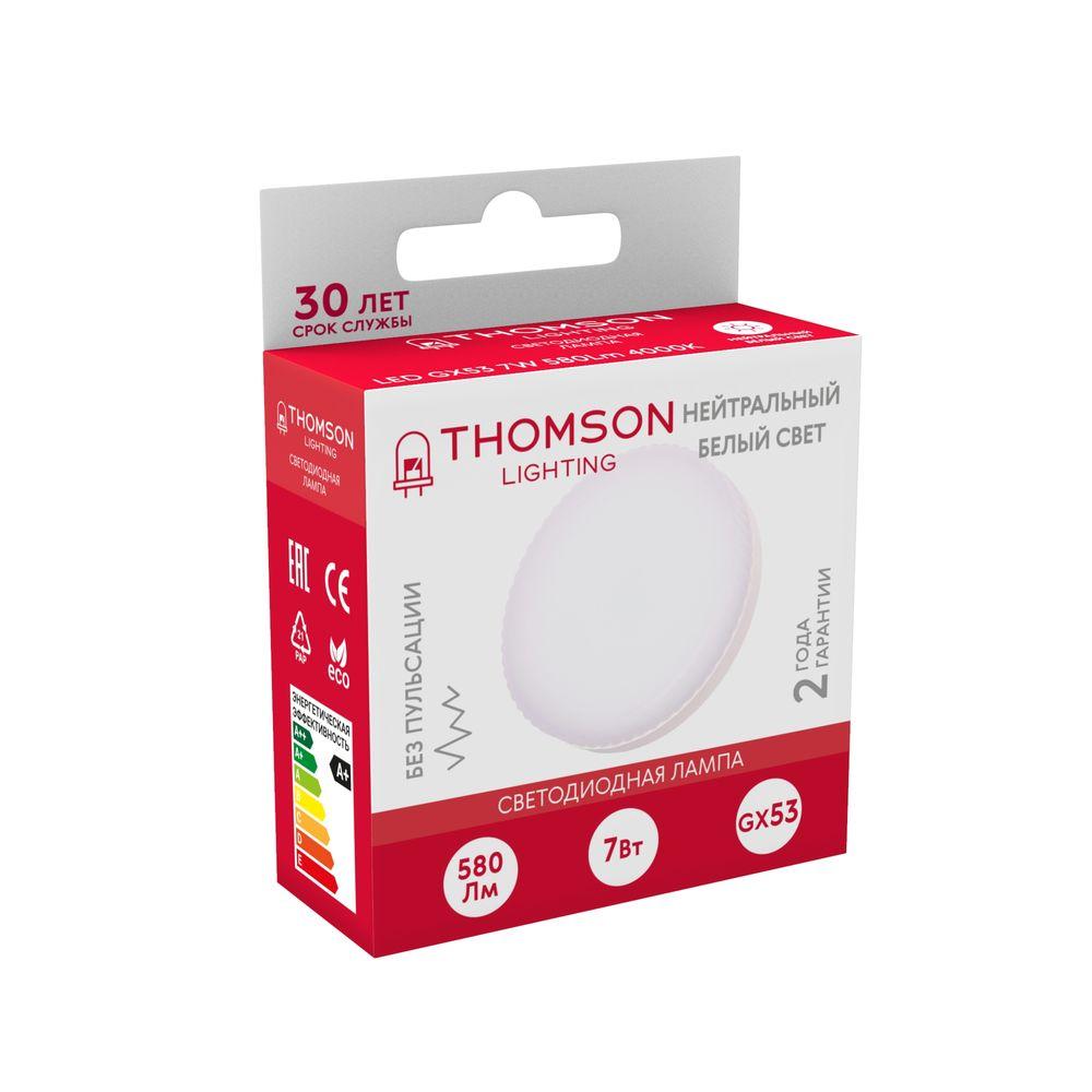 Лампа светодиодная Thomson GX53 7W 4000K TH-B4004