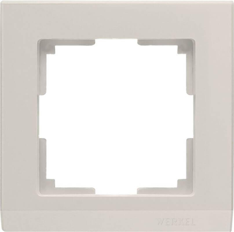 Рамка Werkel Stark на 1 пост слоновая кость WL04-Frame-01-ivory 4690389046506