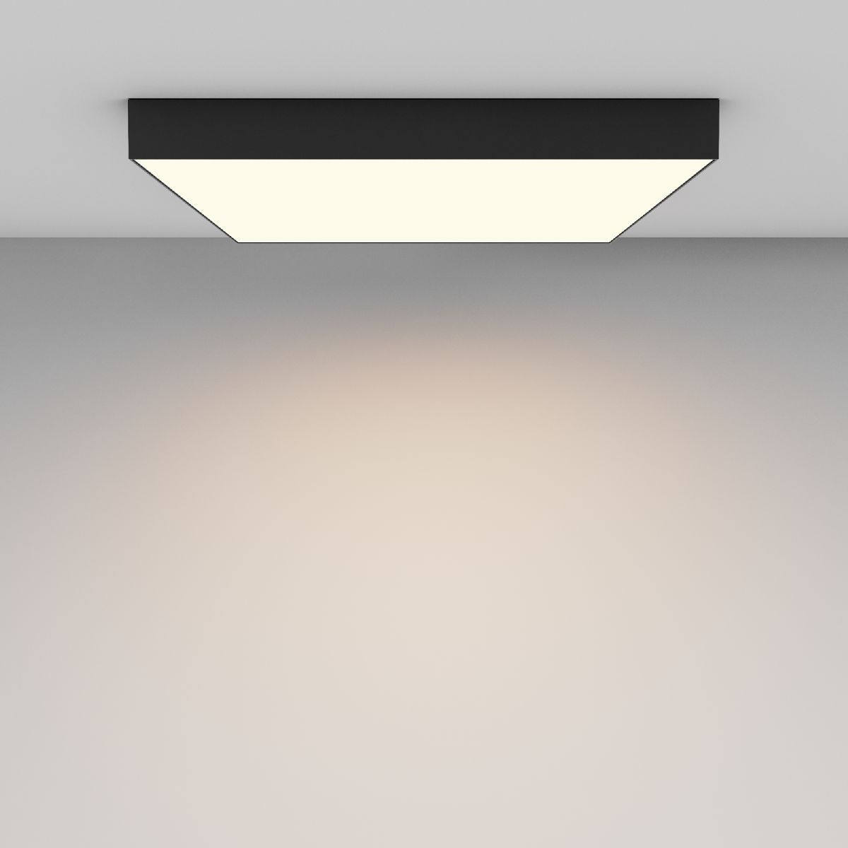 Потолочный светильник светодиодный Maytoni Zon C032CL-90W3K-SQ-B