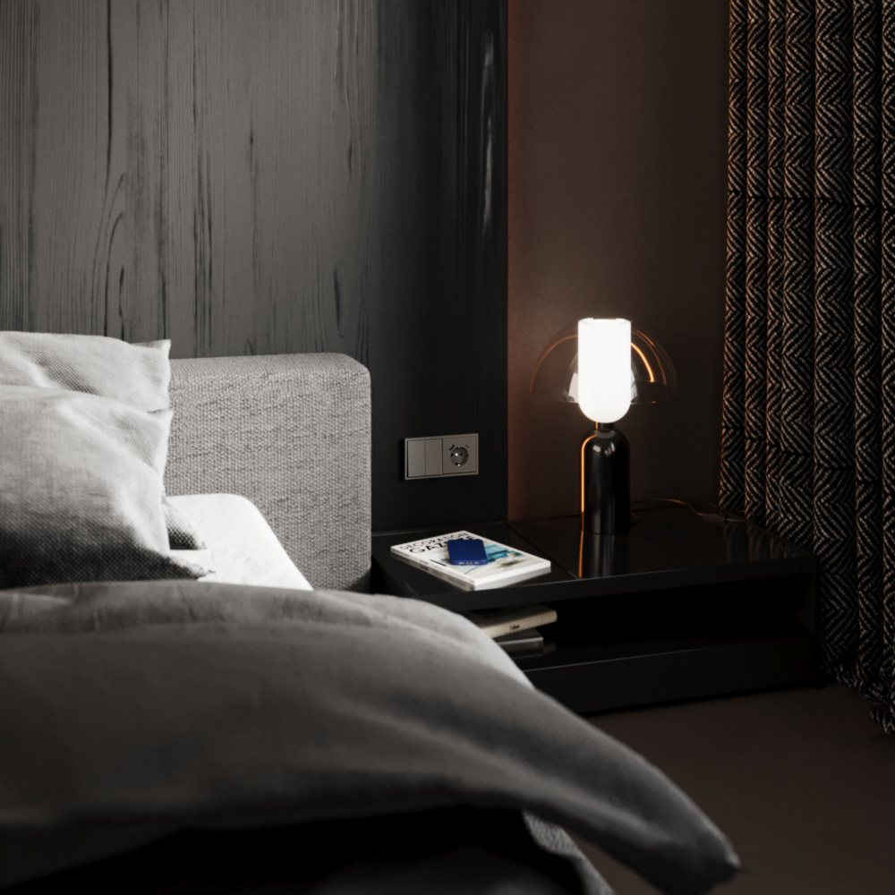 Перекрестный переключатель встраиваемый Voltum S70 двухклавишный 10А, (кашемир) VLS020503