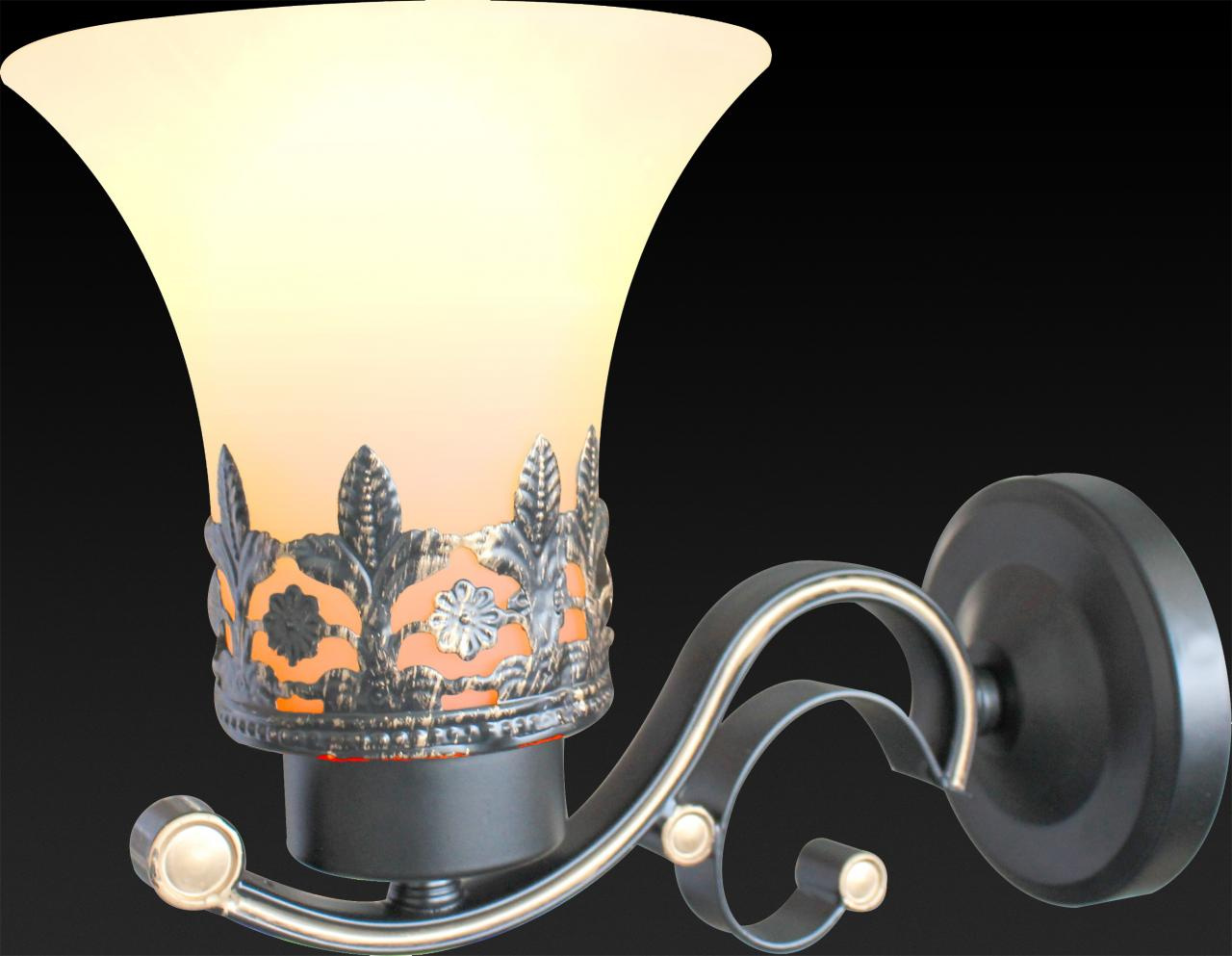 Бра флористика Toplight Florence TL7490B-01BL