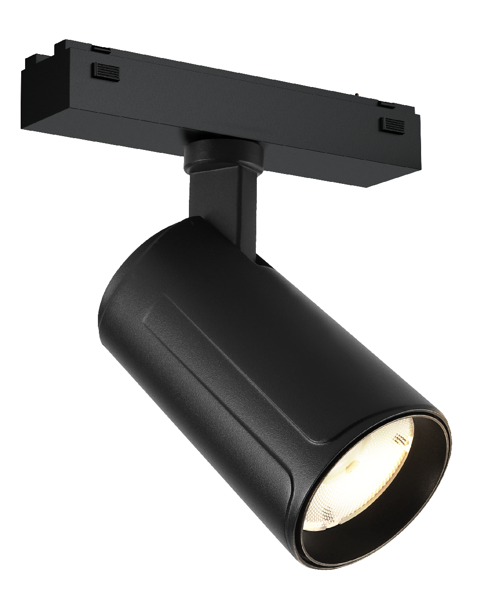 Трековый магнитный светильник iLedex Vision 4825-048-D60-10W-36DG-3000K-BK