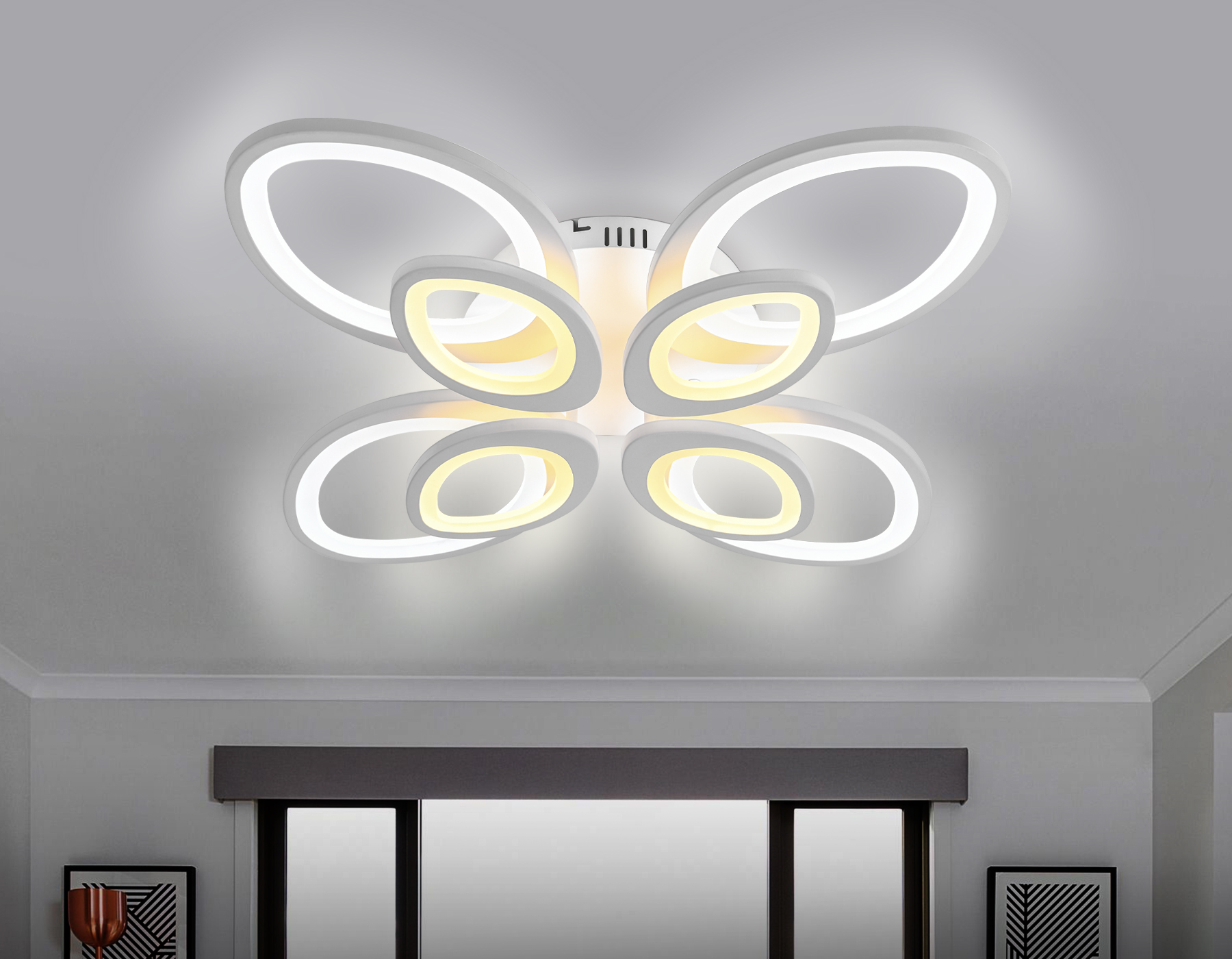 Потолочный светодиодный светильник Ambrella Light Acrylica FA4179