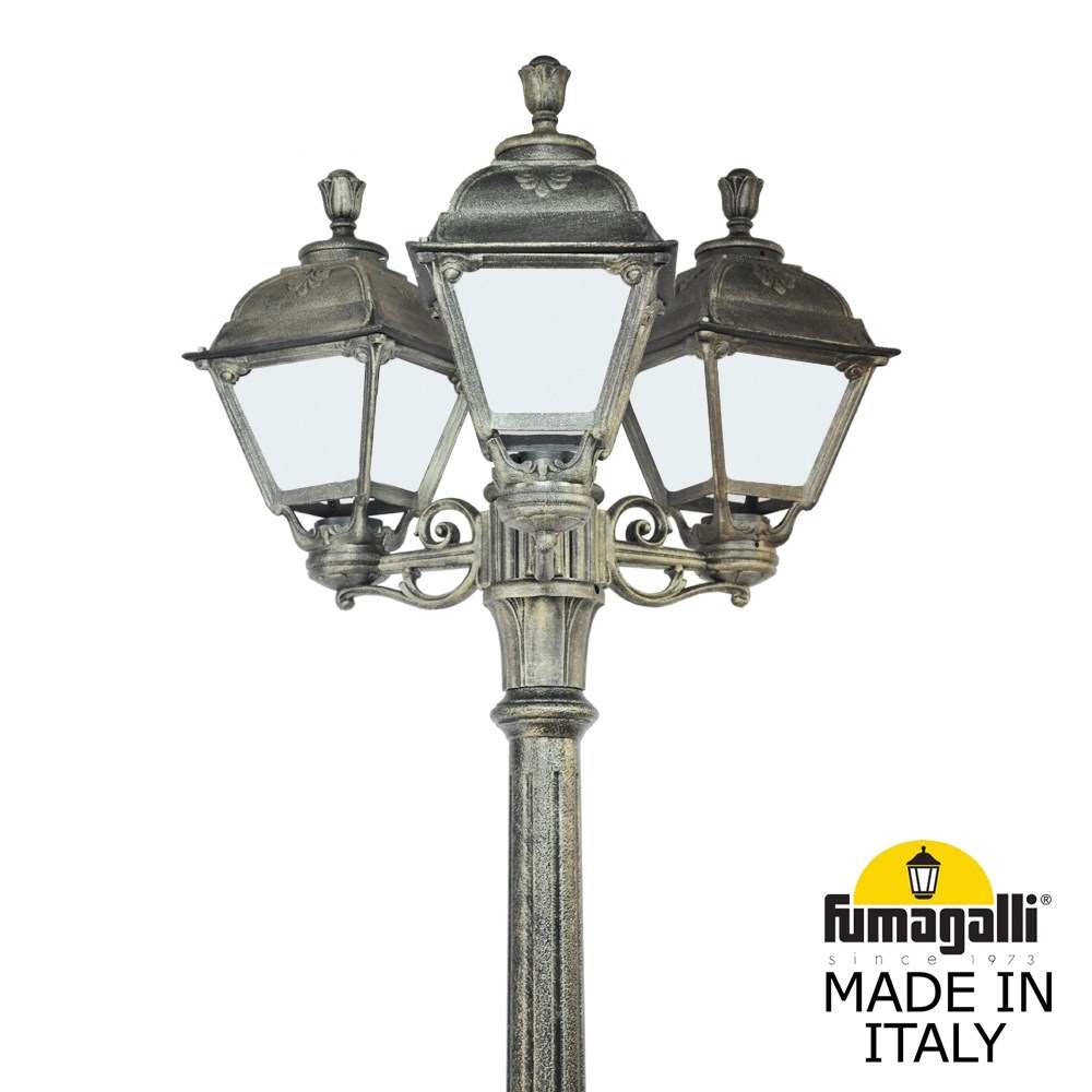Садово-парковый светильник Fumagalli GIGI BISSO/CEFA 3L U23.156.S30.BYE27
