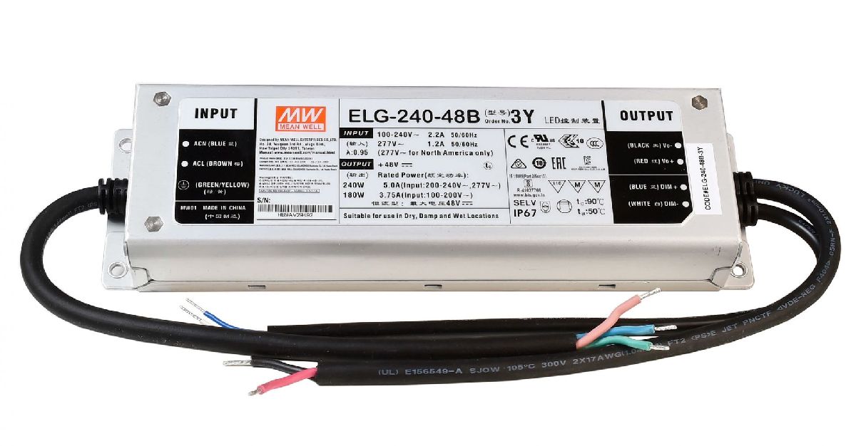 Блок питания Deko-Light Power supply 240Вт 100-305В IP67 872123