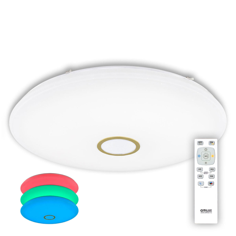 Потолочный светодиодный светильник Citilux СтарЛайт CL703142RGB