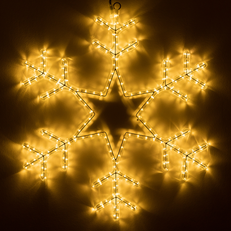 Фигура Arlight ARD-Snowflake-M4-750x750-324LED Warm 034252