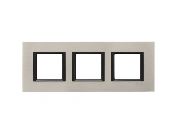Рамка 3-постовая Schneider Electric Unica Class MGU68.006.7A2
