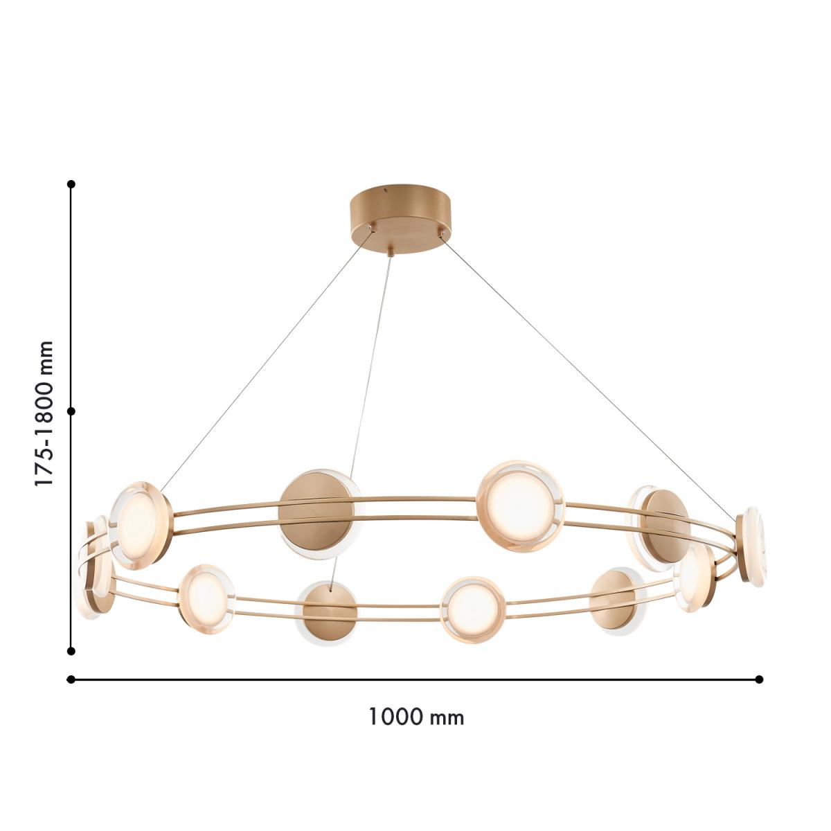 Подвесная люстра Favourite Yo-yo 4334-12P