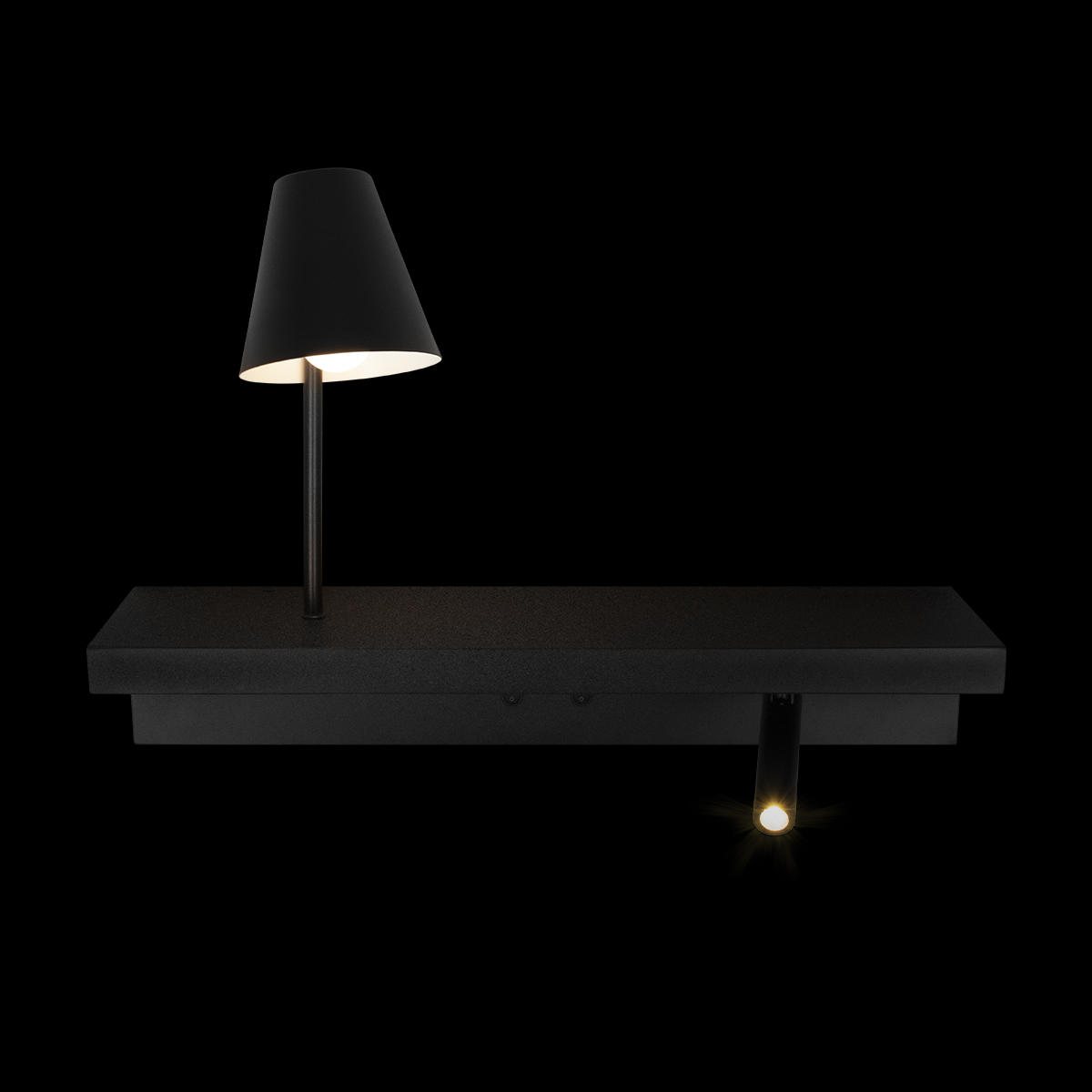 Бра Loft IT Shelf 10216/2W Black