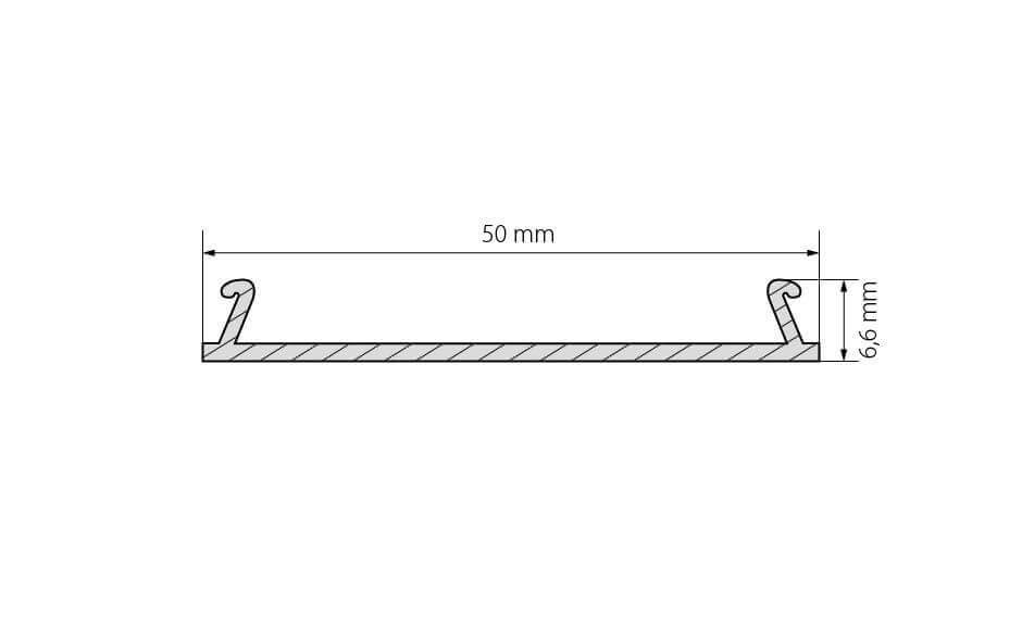Экран Arlight TOP-LINIA53-С-2000 ANOD 016990