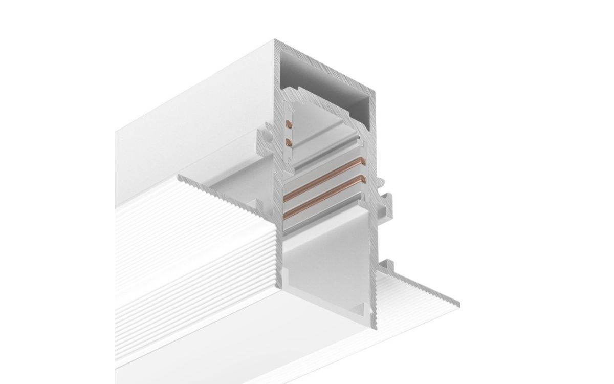 Встраиваемый магнитный трек Ledron АВД-7715 White 00000017940