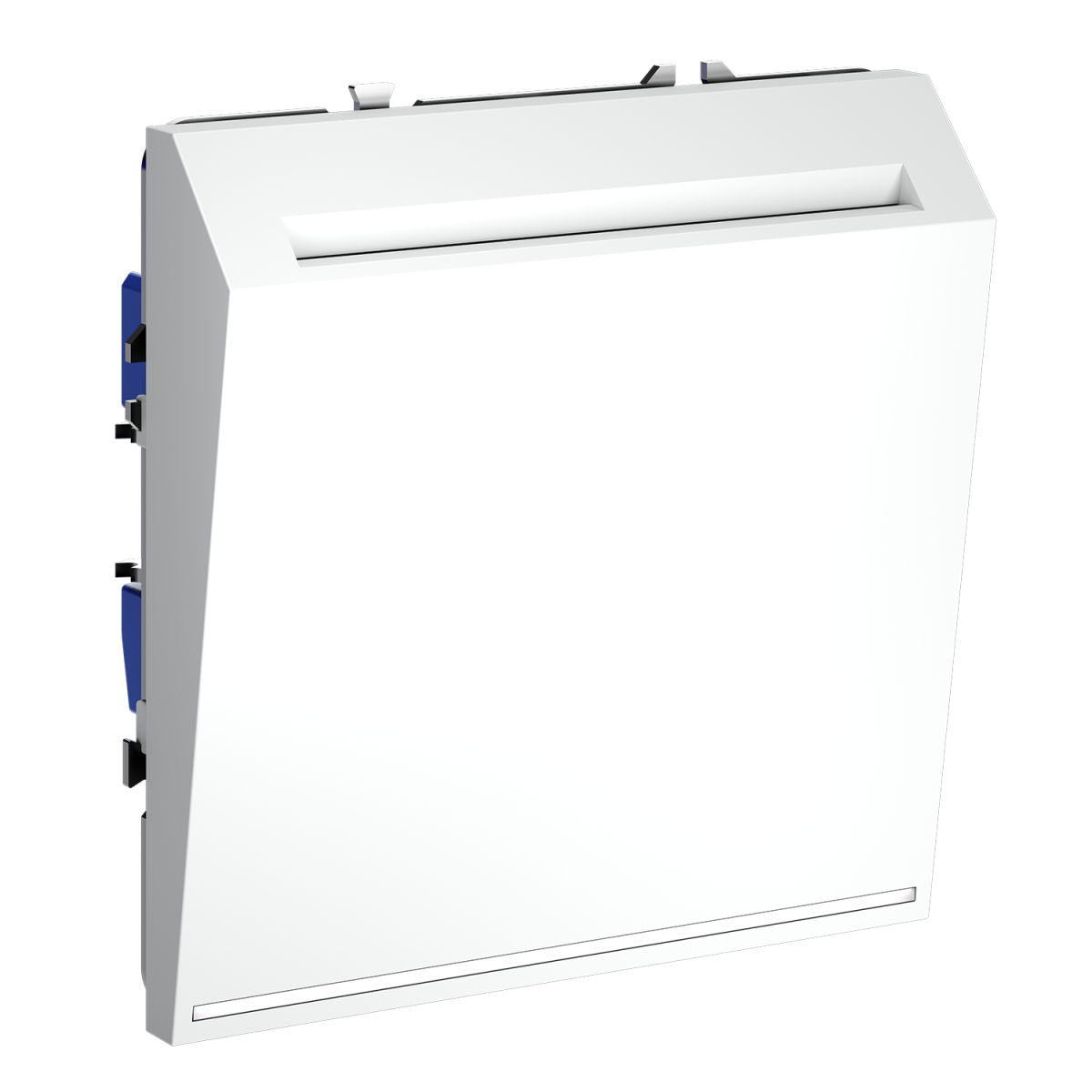 Выключатель встраиваемый Voltum S70 карточный 16А, (белый матовый) VLS010702