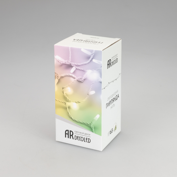 Светодиодная гирлянда Arlight ARD-String-Classic-10000-Clear-100LED-Sync RGB 031119
