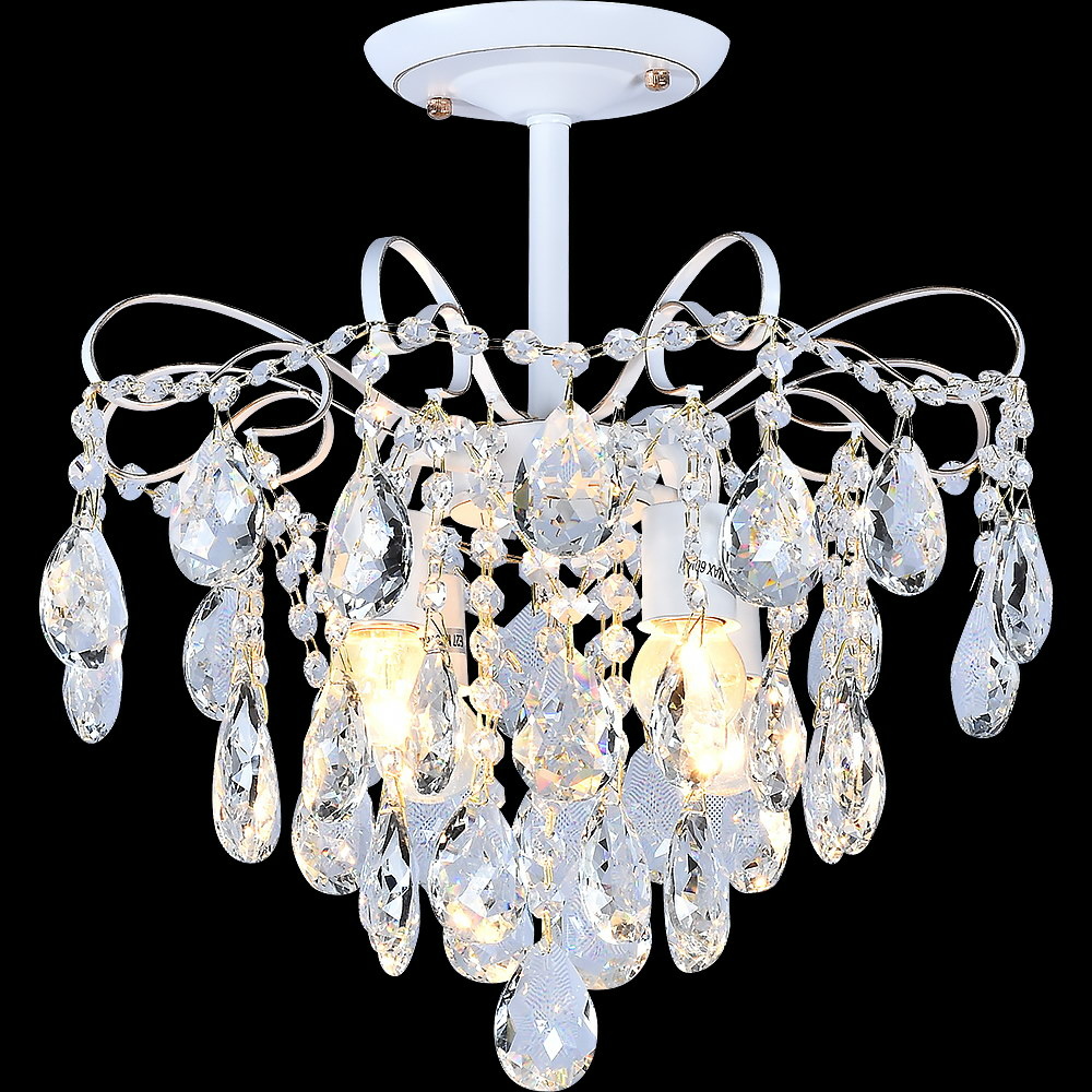 Люстра на штанге Reluce 96027-0.3-04 WH+GOLD PN