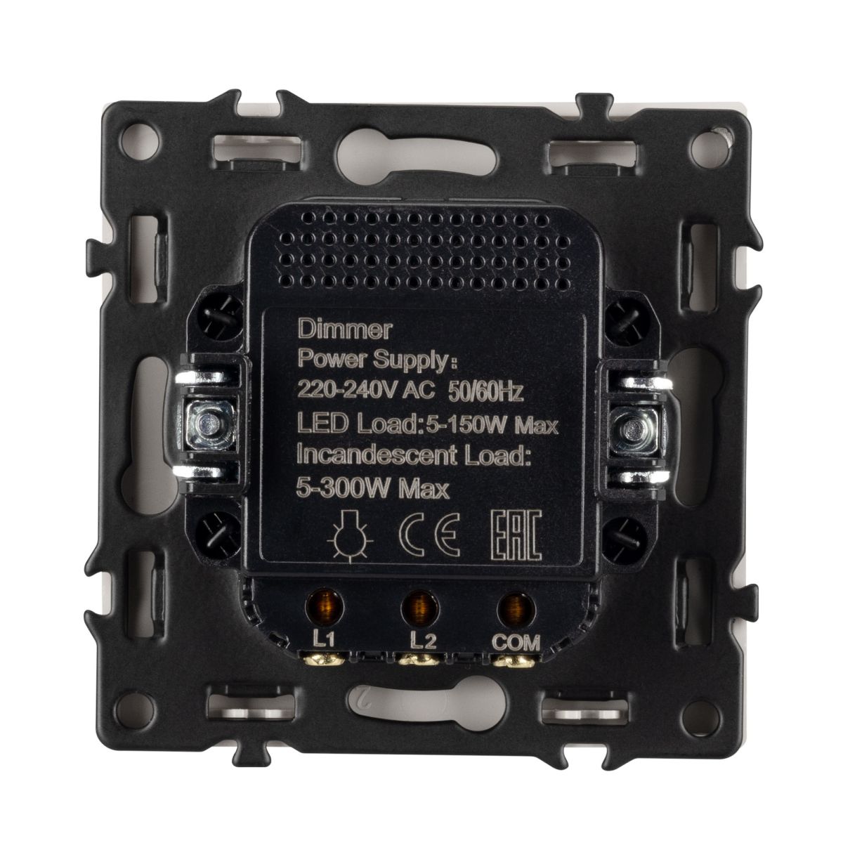 Механизм светорегулятора Arlight SWT-NOBE-DLR-SFPL-WH (250V, 300W) (Белый кварц) 054324(1)