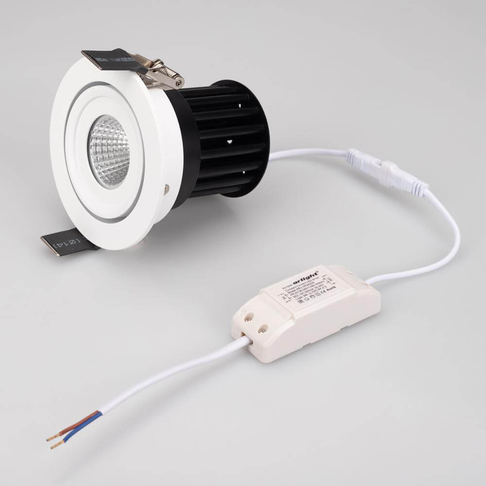 Встраиваемый светодиодный светильник Arlight LTD-95WH 9W Day White 014930