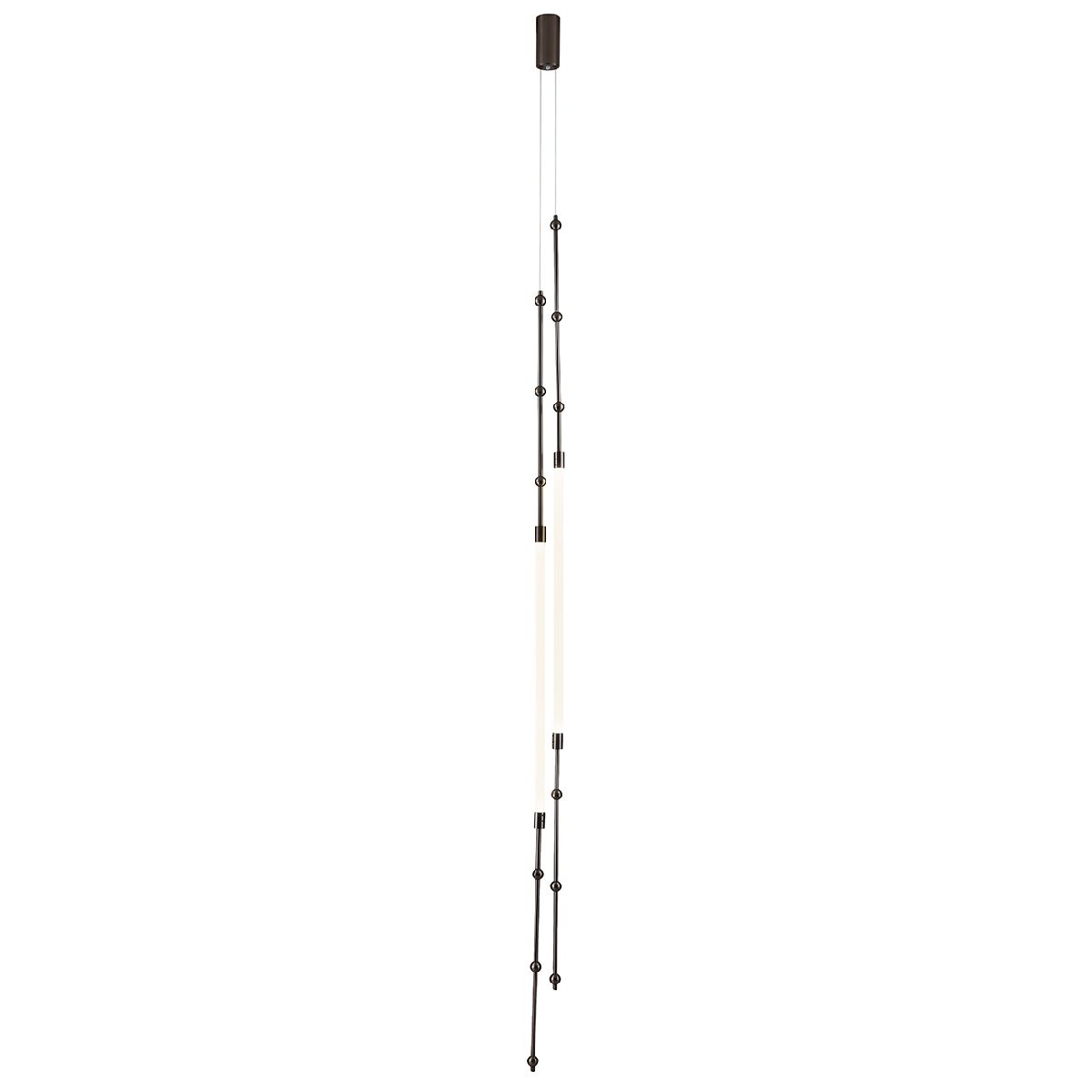 Подвесная люстра Indigo Corda 14010/2P Chrome V000060L