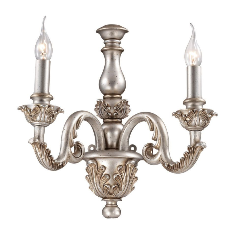 Бра Ideal Lux Giglio AP2 Argento 075242
