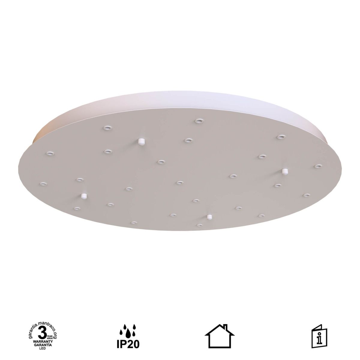 Основание потолочное 24L Mantra Modular Light Florones 9374