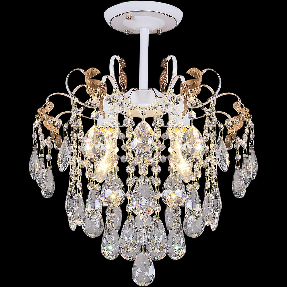 Люстра на штанге Reluce 96028-0.3-04 WH+GOLD PN