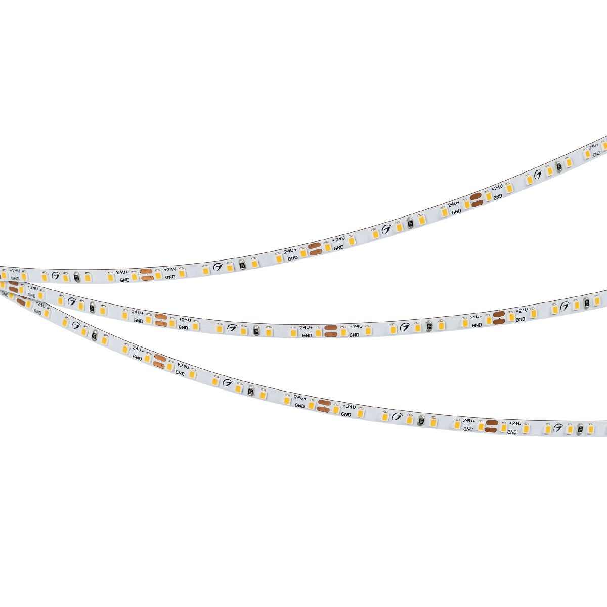 Светодиодная лента Arlight MICROLED-M168-4mm 24V Warm2700 (5 W/m, IP20, 2216, 5m) 046733
