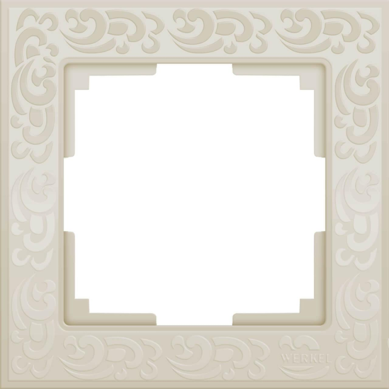 Рамка Werkel Flock на 1 пост слоновая кость WL05-Frame-01-ivory 4690389046902