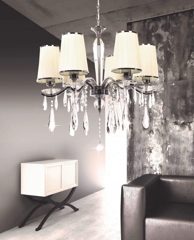 Подвесная люстра Lumina Deco Alessia LDP 1726-6 BG