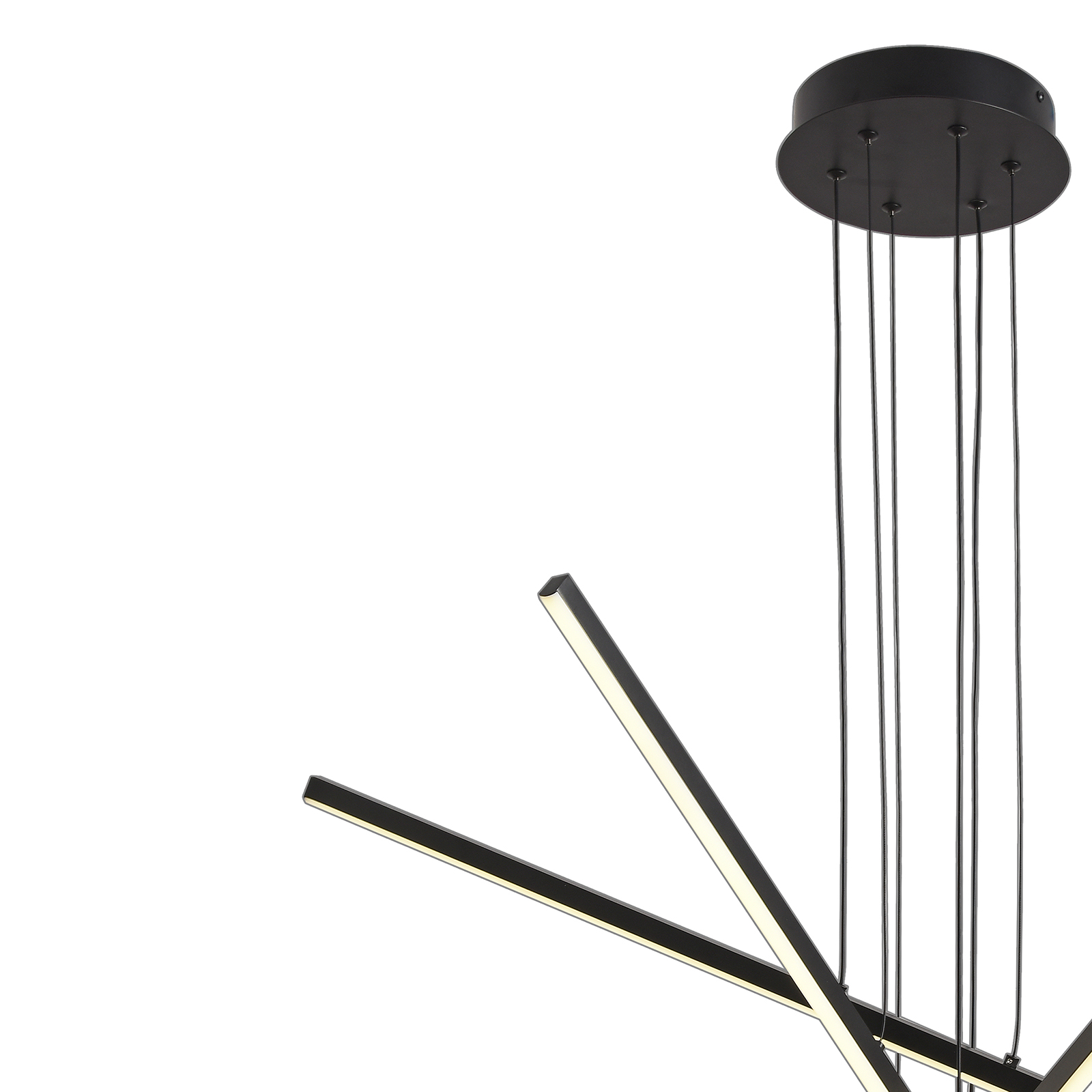 Подвесная люстра Natali Kovaltseva LED LAMPS 81103/3C BLACK