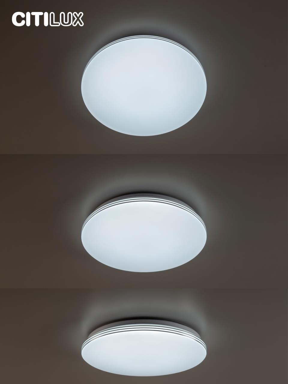 Потолочная светодиодная люстра Citilux Симпла CL714330G в Москве
